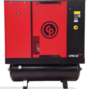 Compressor de Ar CPM 15 BM 7,4 220V da Chicago Pneumatic, ideal para aplicações industriais.