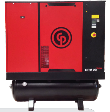Compressor de Ar CPM 15 BM 7,4 220V da Chicago Pneumatic, ideal para aplicações industriais.