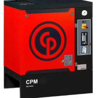 Imagem do Compressor de Ar CPM 30 BM 8 220V da Chicago Pneumatic, projetado para fornecer ar comprimido de alta qualidade e eficiência em ambientes industriais.